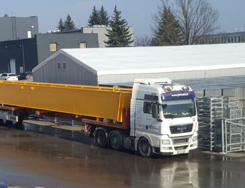 80/20 ton lifting capacity crane to Belarus